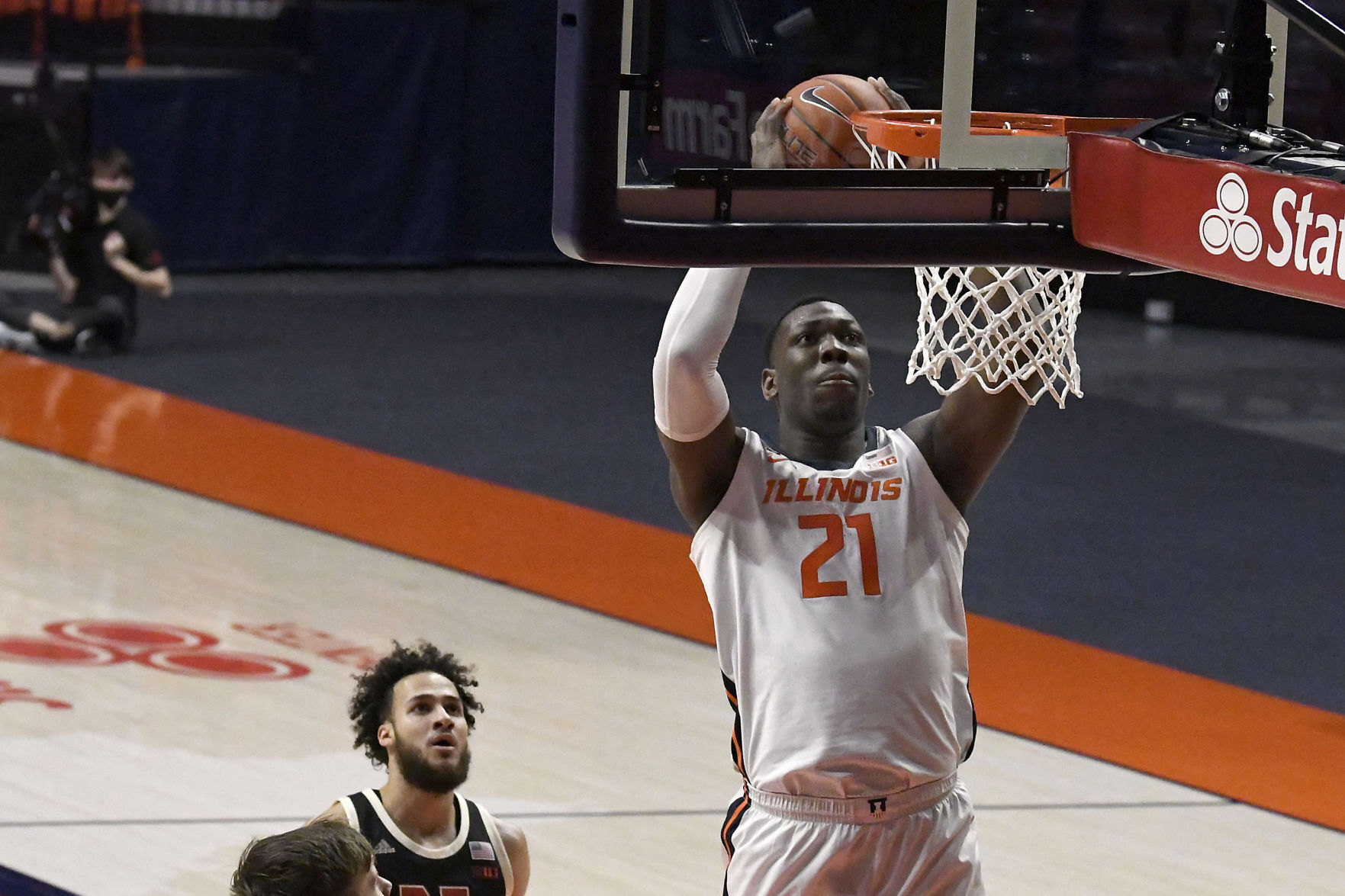 Nebraska Illinois Basketball